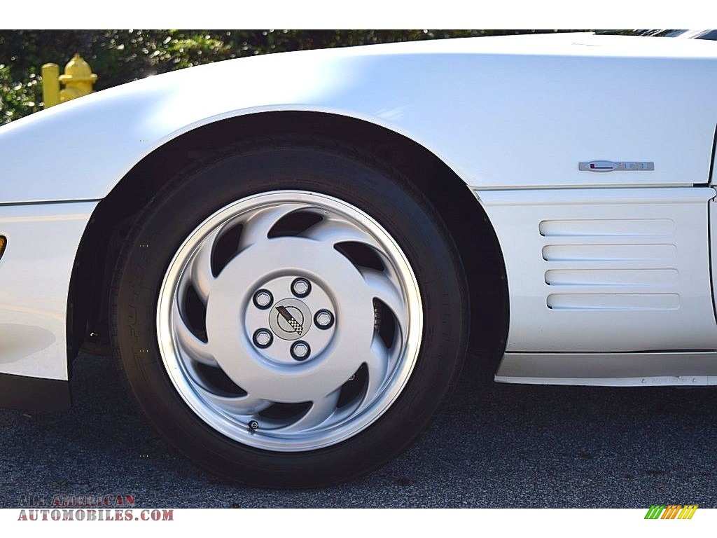 1992 Corvette Coupe - Arctic White / Black photo #23