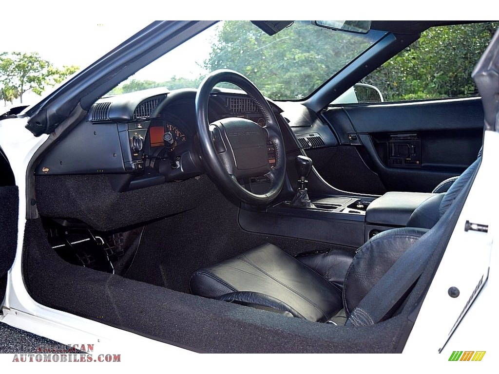 1992 Corvette Coupe - Arctic White / Black photo #49
