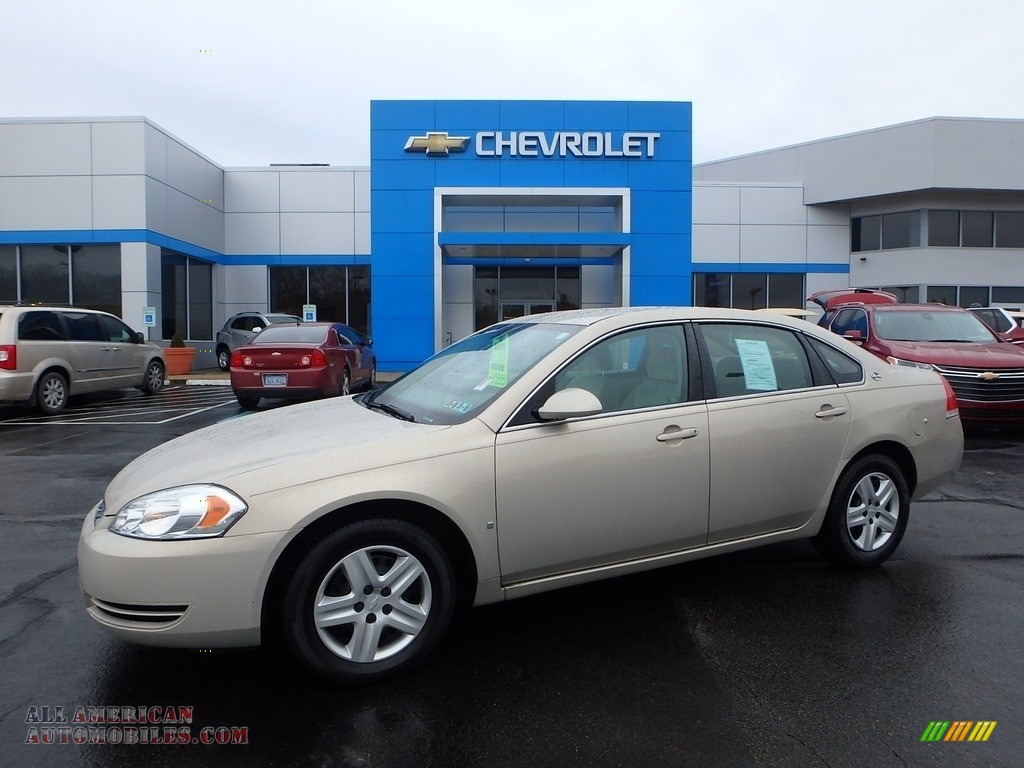 Gold Mist Metallic / Neutral Beige Chevrolet Impala LS