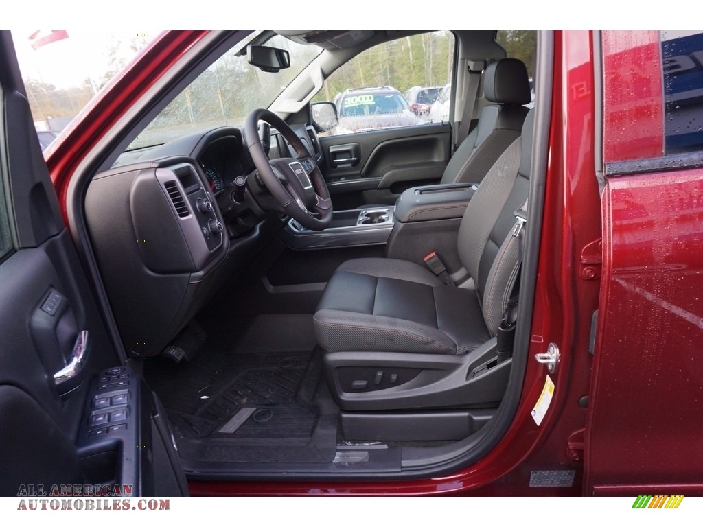 2017 Sierra 1500 SLT Crew Cab 4WD - Crimson Red Tintcoat / Jet Black photo #9