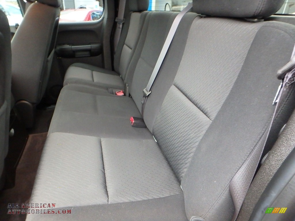2013 Sierra 1500 SLE Extended Cab 4x4 - Deep Indigo Metallic / Ebony photo #21