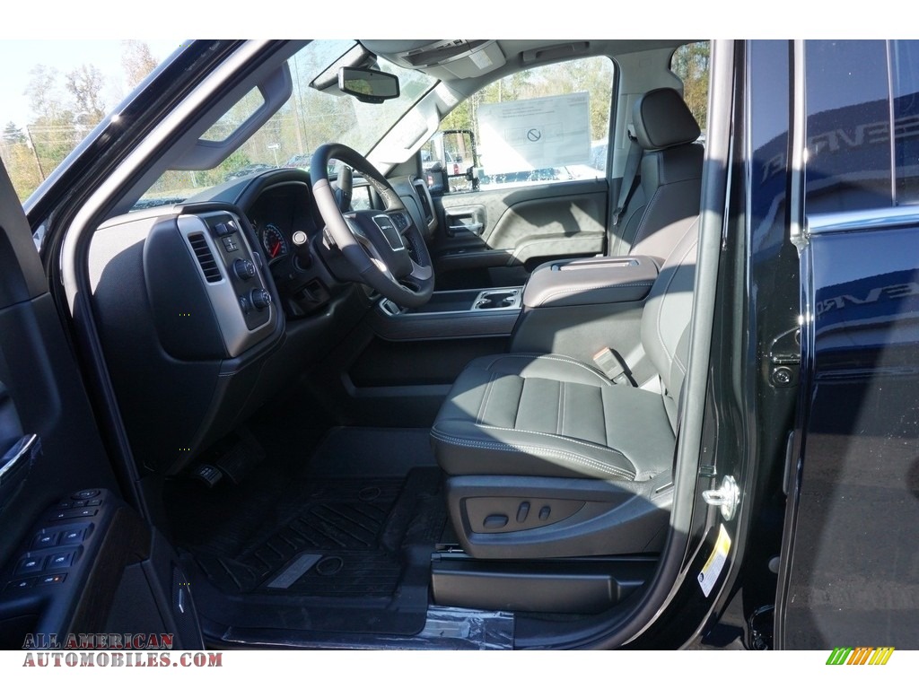2018 Sierra 2500HD Denali Crew Cab 4x4 - Onyx Black / Jet Black photo #9