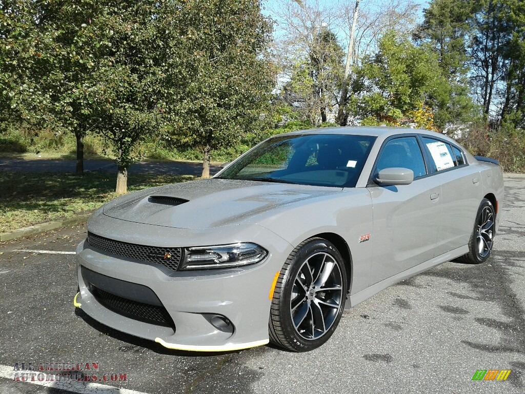2018 Charger R/T Scat Pack - Destroyer Gray / Black photo #2