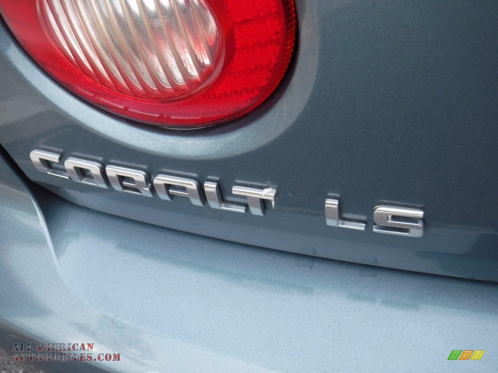 2009 Cobalt LS Coupe - Silver Moss Metallic / Gray photo #10