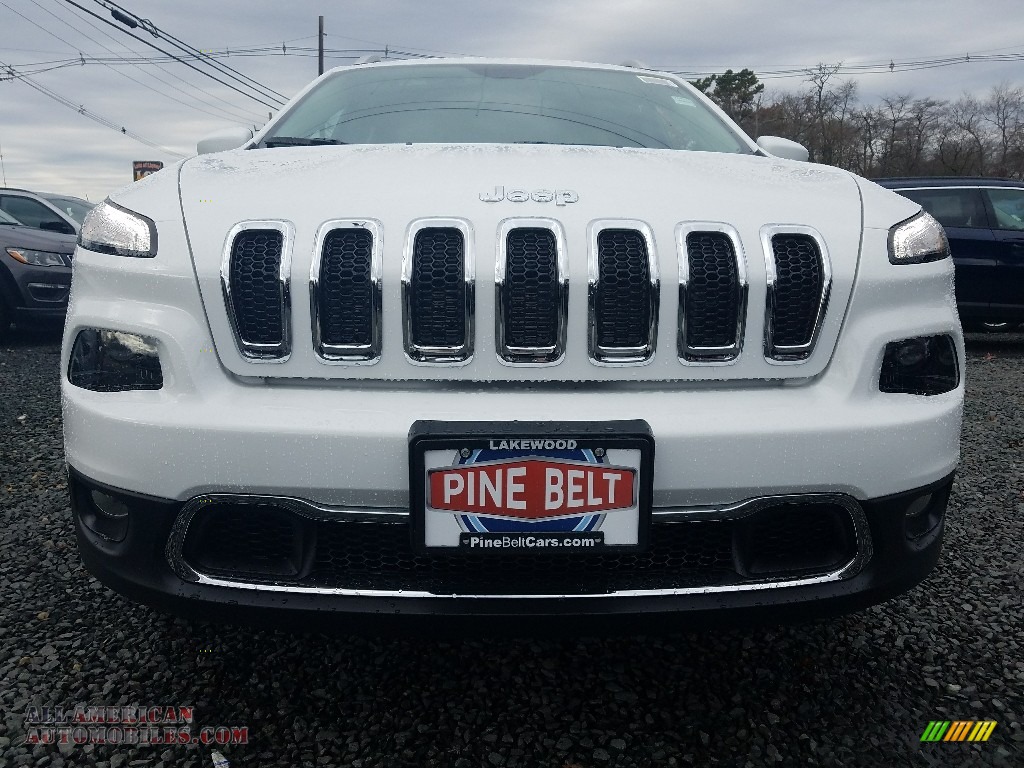 2018 Cherokee Limited 4x4 - Bright White / Black photo #2