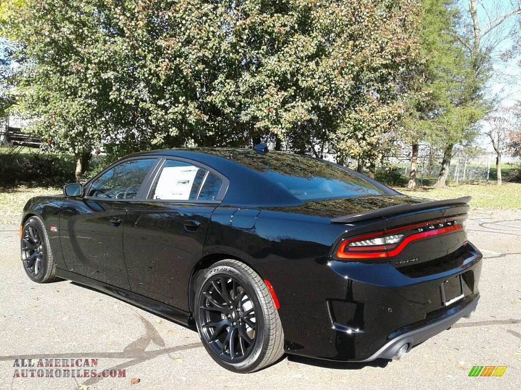 2018 Charger R/T Scat Pack - Pitch Black / Black photo #8