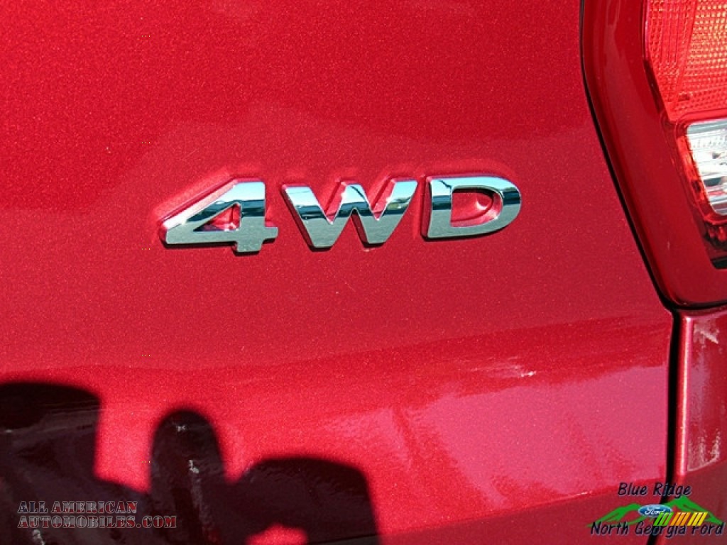 2017 Explorer XLT 4WD - Ruby Red / Ebony Black photo #35