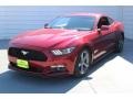 Ford Mustang V6 Coupe Ruby Red Metallic photo #3