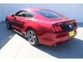 Ford Mustang V6 Coupe Ruby Red Metallic photo #7