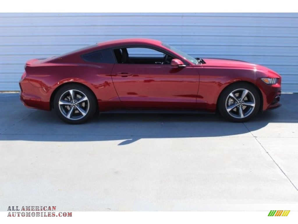 2016 Mustang V6 Coupe - Ruby Red Metallic / Ebony photo #10