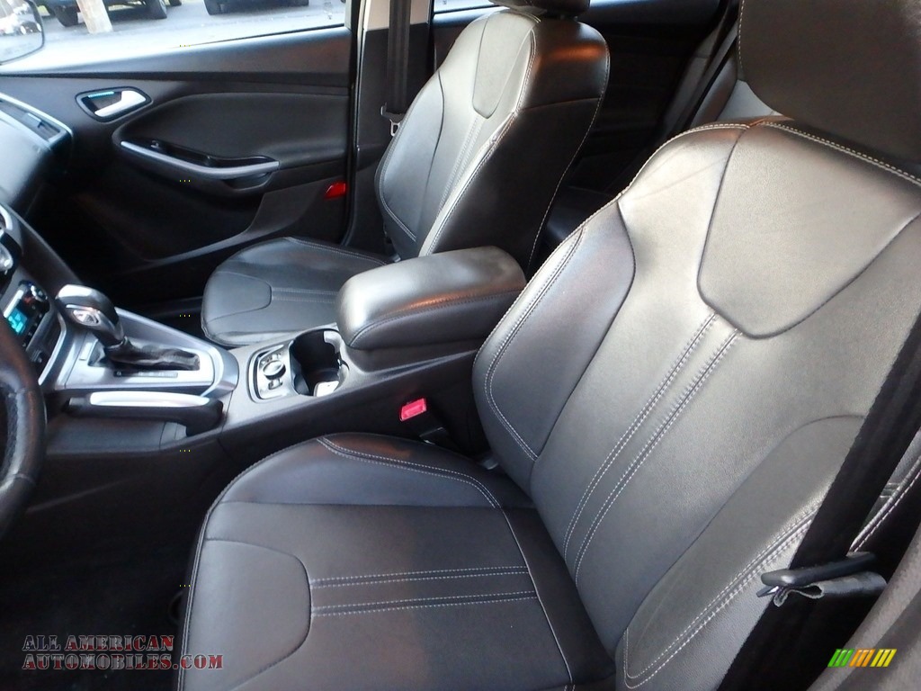 2013 Focus Titanium Hatchback - Sterling Gray / Charcoal Black photo #16