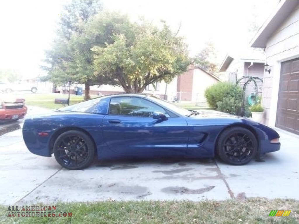 LeMans Blue Metallic / Light Gray Chevrolet Corvette Coupe