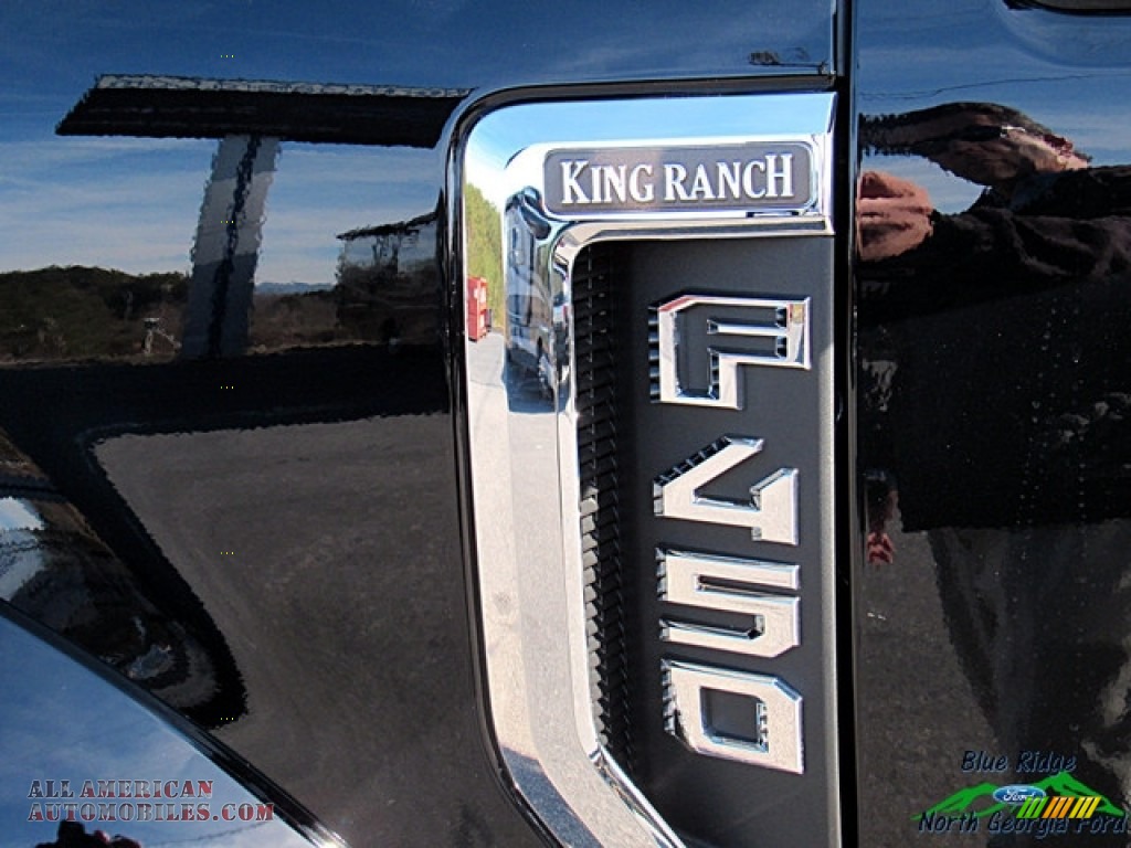 2017 F450 Super Duty King Ranch Crew Cab 4x4 - Shadow Black / King Ranch Java photo #41