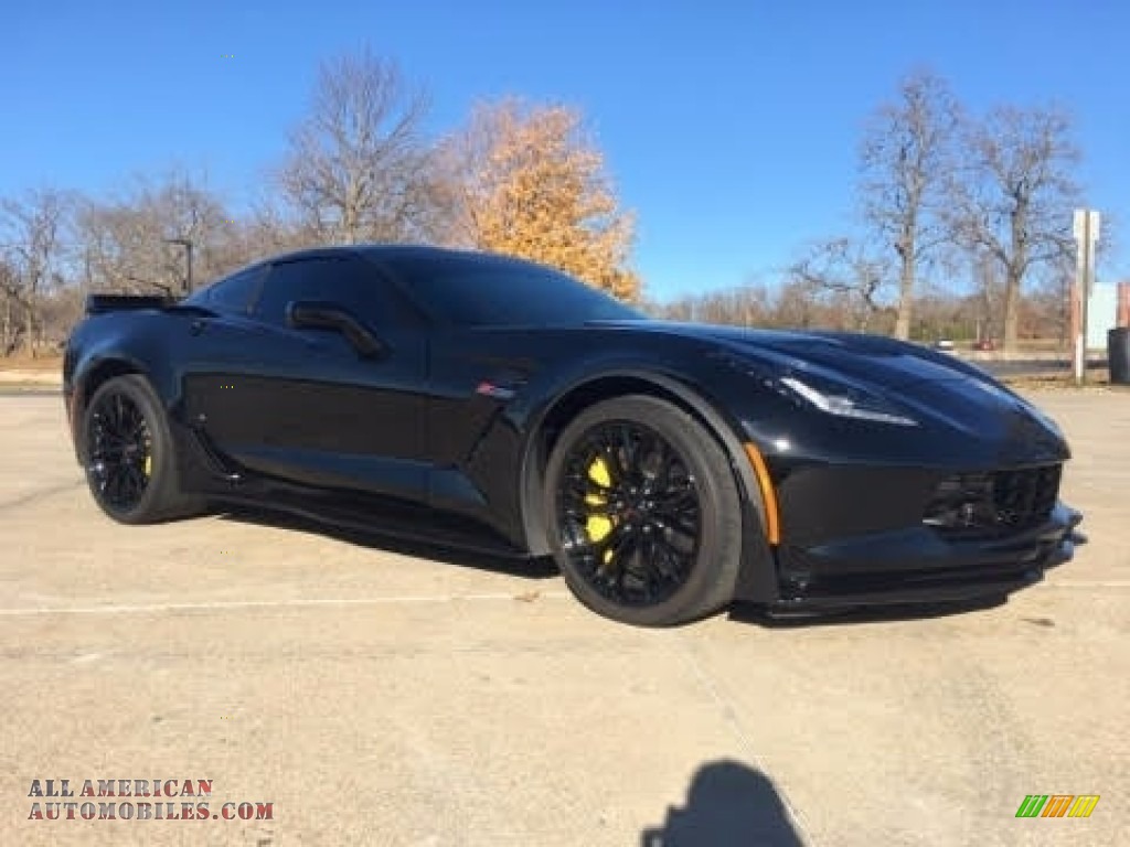 2016 Corvette Z06 Coupe - Black / Jet Black photo #11