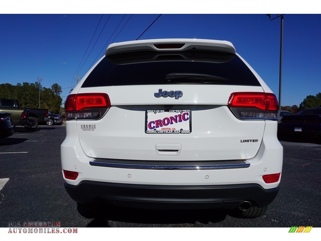 2016 Grand Cherokee Limited - Bright White / Black/Light Frost Beige photo #6