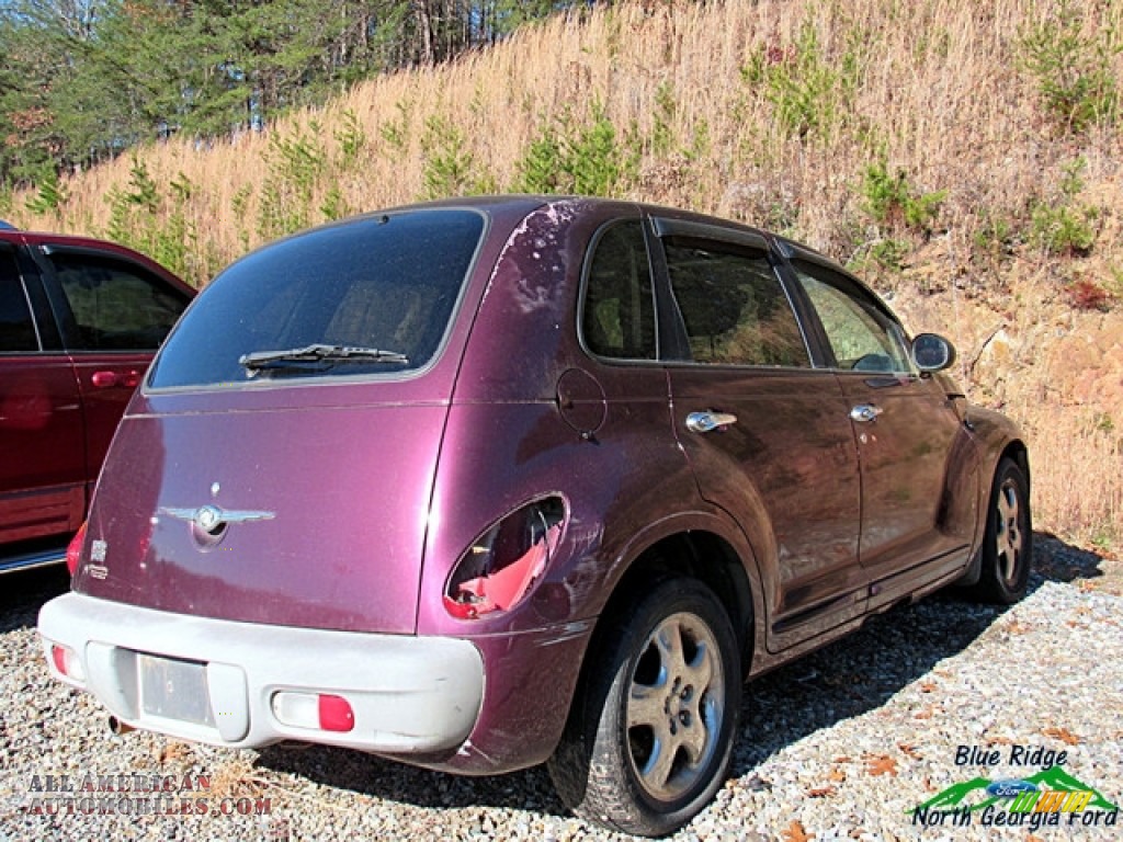 2002 PT Cruiser Limited - Deep Cranberry Pearlcoat / Taupe photo #3