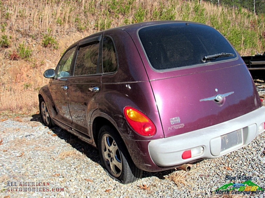 2002 PT Cruiser Limited - Deep Cranberry Pearlcoat / Taupe photo #4