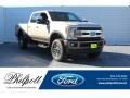 Ford F250 Super Duty King Ranch Crew Cab 4x4 White Gold photo #1