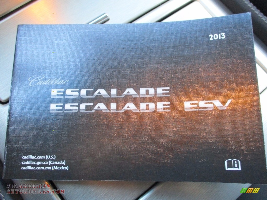 2013 Escalade Platinum AWD - Black Ice Metallic / Ebony photo #32