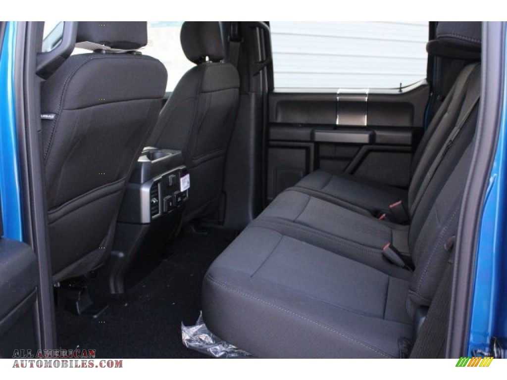 2018 F150 XLT SuperCrew 4x4 - Lightning Blue / Black photo #22 2018 F150 XLT SuperCrew 4x4 - Lightning Blue / Black photo #22