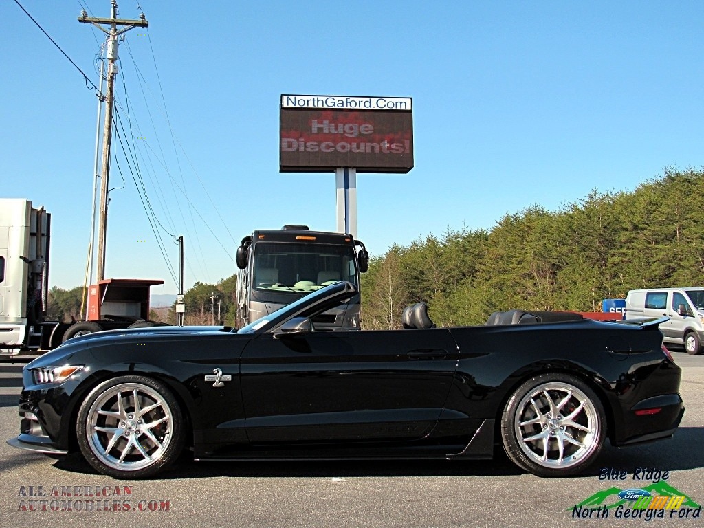 2017 Mustang Shelby Super Snake Convertible - Shadow Black / Ebony photo #2