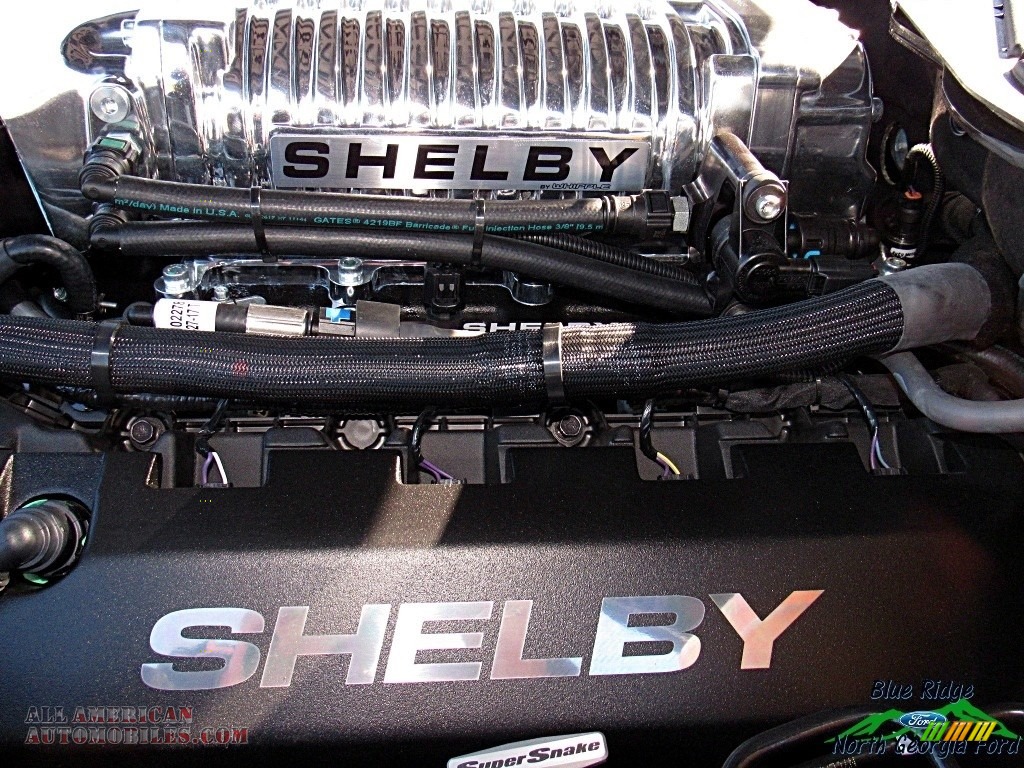 2017 Mustang Shelby Super Snake Convertible - Shadow Black / Ebony photo #39