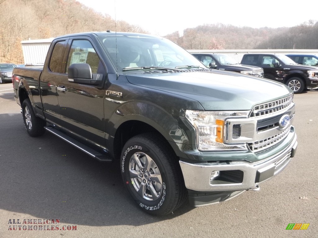 2018 F150 XLT SuperCab 4x4 - Magnetic / Earth Gray photo #2