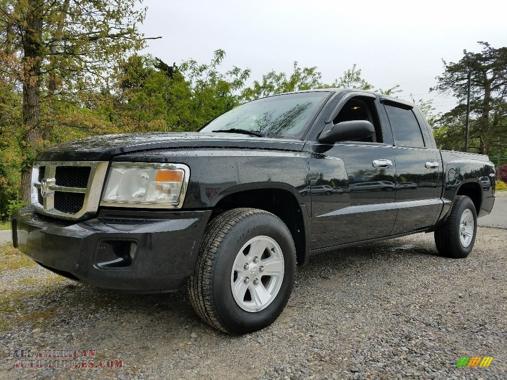 Brilliant Black / Dark Slate Gray/Medium Slate Gray Dodge Dakota SLT Crew Cab 4x4