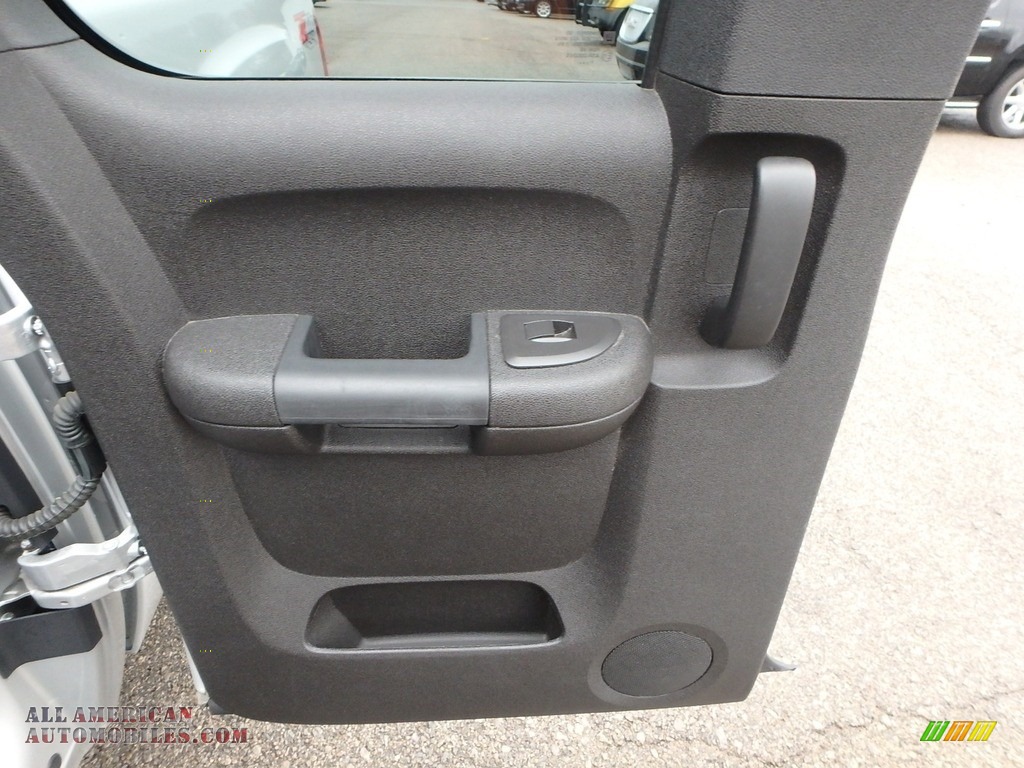 2012 Sierra 1500 SLE Extended Cab 4x4 - Quicksilver Metallic / Ebony photo #19