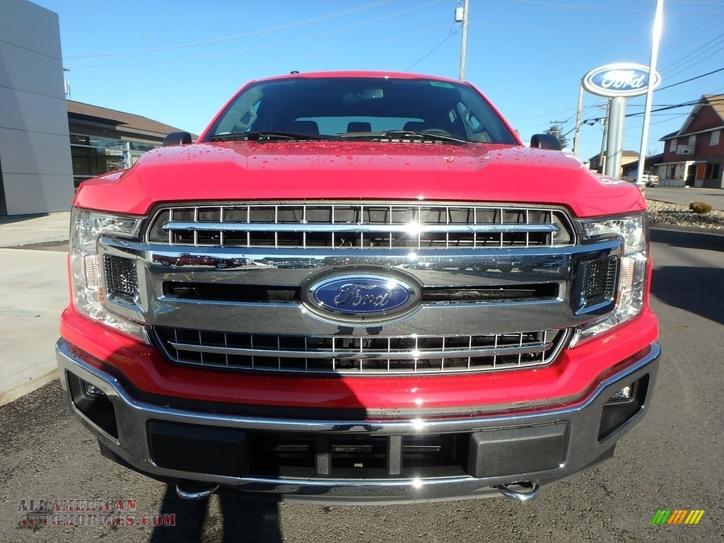 2018 F150 XLT SuperCab 4x4 - Race Red / Earth Gray photo #2