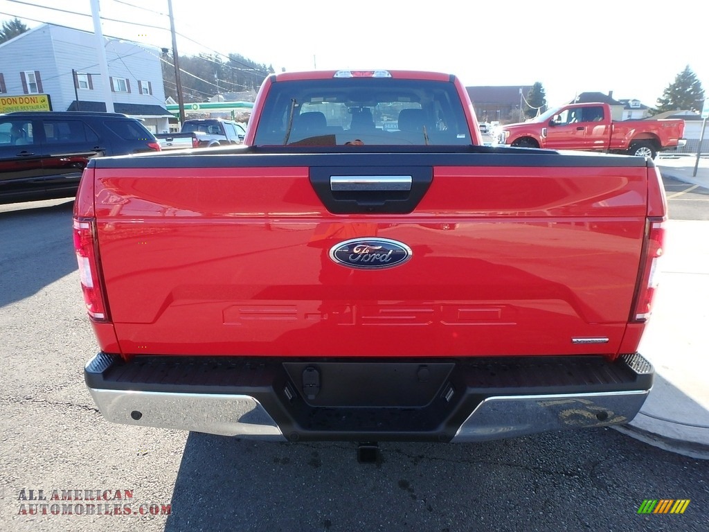 2018 F150 XLT SuperCab 4x4 - Race Red / Earth Gray photo #6