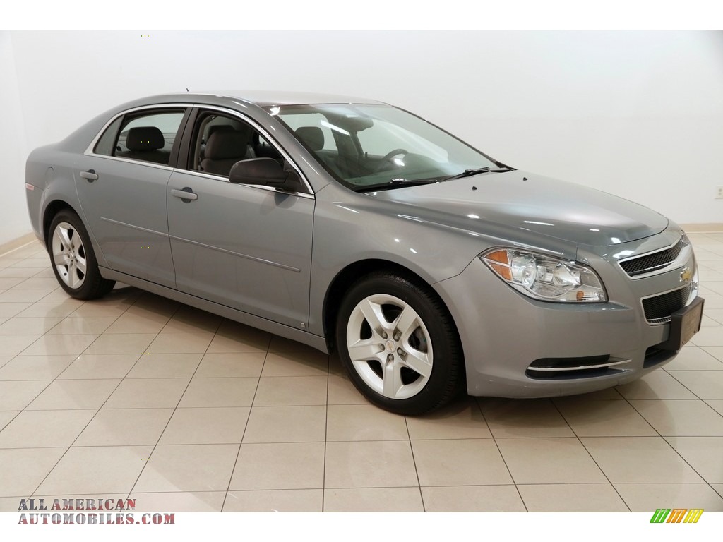 2009 Malibu LS Sedan - Golden Pewter Metallic / Titanium photo #1