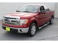 Ford F150 XLT SuperCrew Vermillion Red photo #3