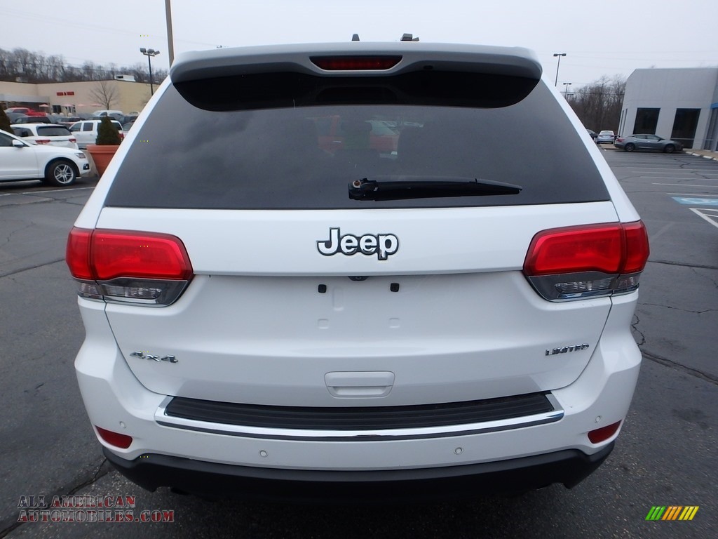 2014 Grand Cherokee Limited 4x4 - Bright White / New Zealand Black/Light Frost photo #6