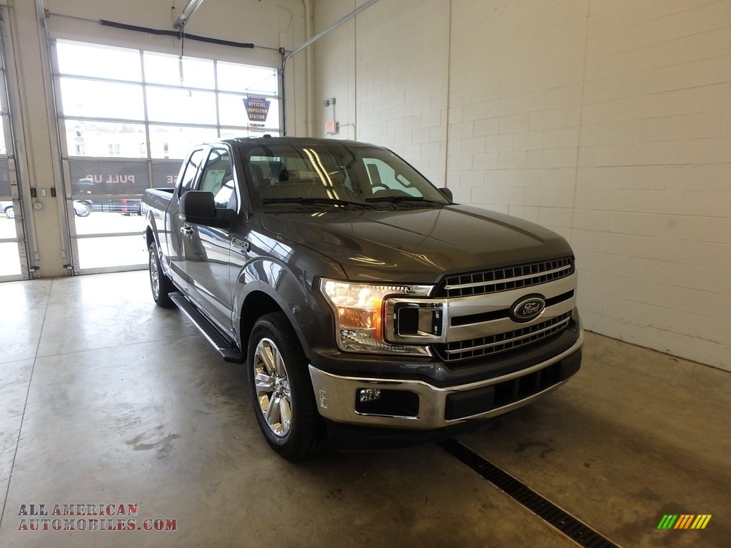 2018 F150 XLT SuperCab - Magnetic / Earth Gray photo #1