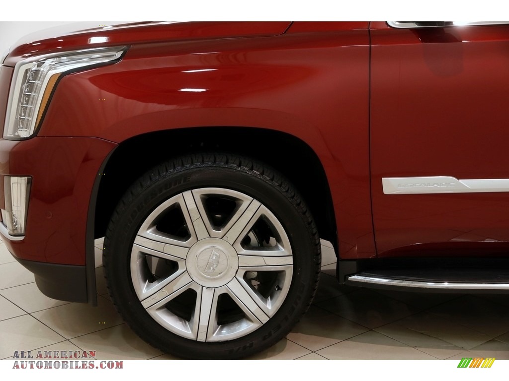 2017 Escalade Luxury 4WD - Red Passion Tintcoat / Jet Black photo #25