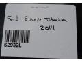 Ford Escape Titanium 2.0L EcoBoost Tuxedo Black photo #20