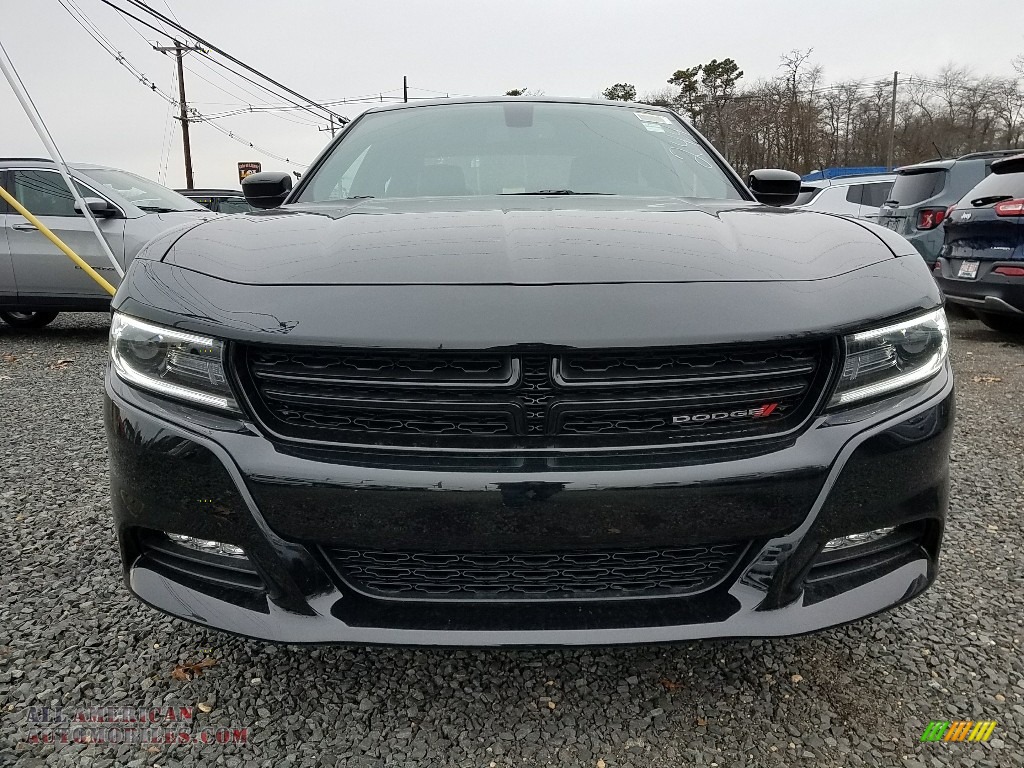 2018 Charger GT AWD - Pitch Black / Black photo #2