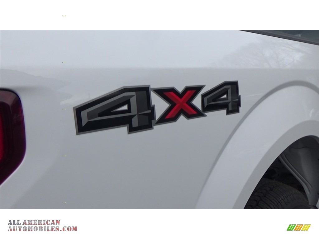 2018 F150 XL Regular Cab 4x4 - Oxford White / Earth Gray photo #9