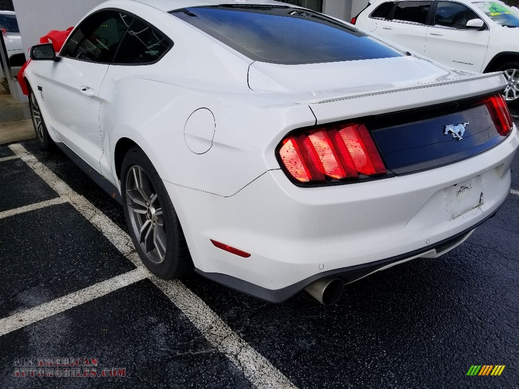 2016 Mustang EcoBoost Coupe - Oxford White / Dark Ceramic photo #2