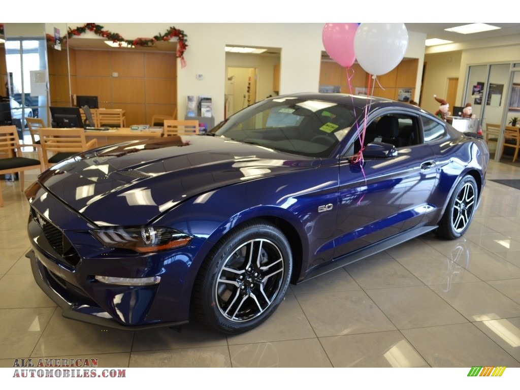 2018 Mustang GT Fastback - Kona Blue / Ebony photo #3