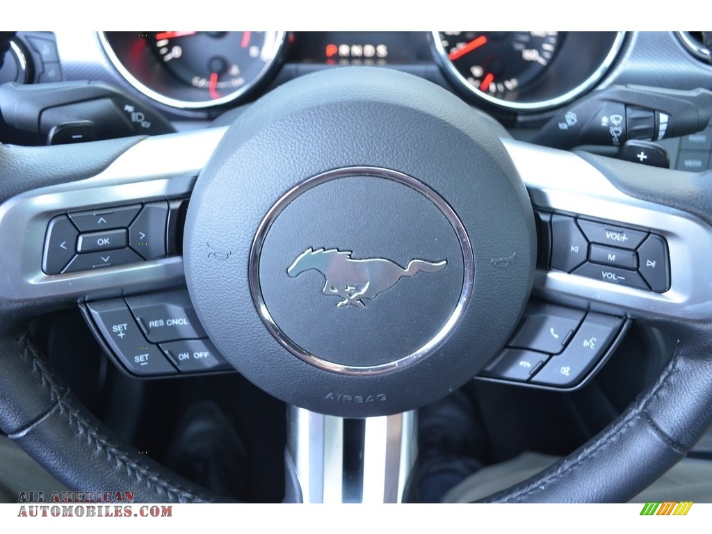 2016 Mustang EcoBoost Coupe - Magnetic Metallic / Ebony photo #19