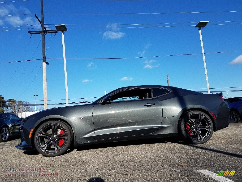 2018 Camaro SS Coupe - Nightfall Gray Metallic / Jet Black photo #3