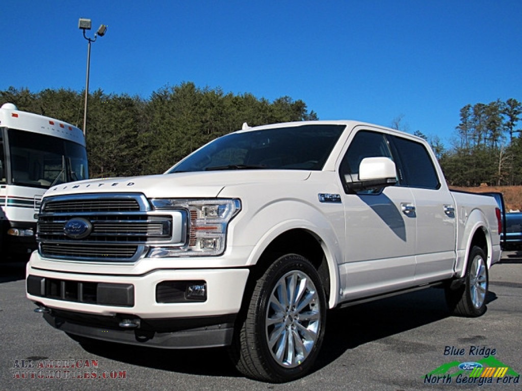 White Platinum / Limited Navy Pier Ford F150 Limited SuperCrew 4x4