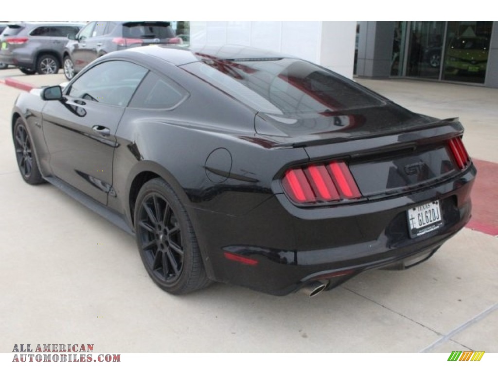 2016 Mustang GT Premium Coupe - Shadow Black / California Special Ebony Black/Miko Suede photo #6