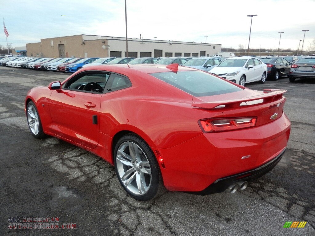 2018 Camaro SS Coupe - Red Hot / Jet Black photo #6