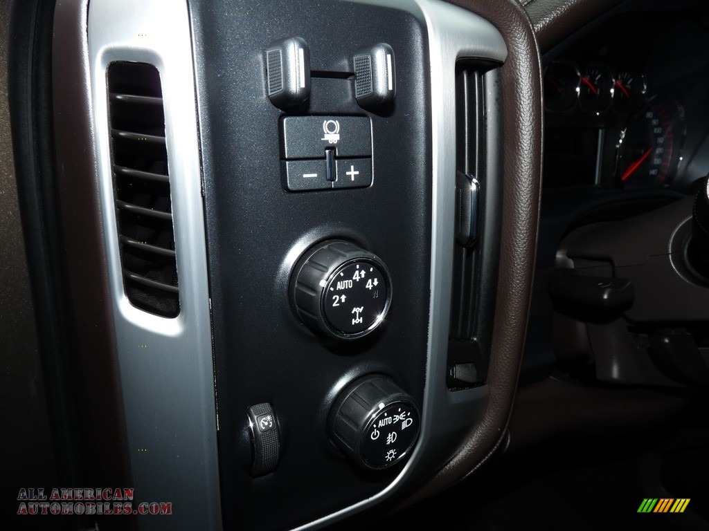 2015 Sierra 1500 SLT Double Cab 4x4 - Bronze Alloy Metallic / Cocoa/Dune photo #11