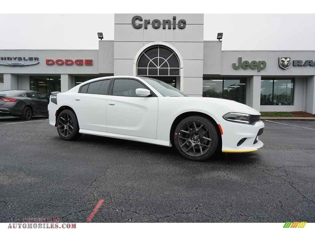 2018 Charger R/T - White Knuckle / Brazen Gold/Black photo #1