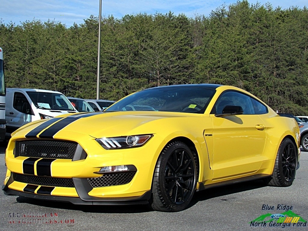 Triple Yellow / Ebony Ford Mustang Shelby GT350