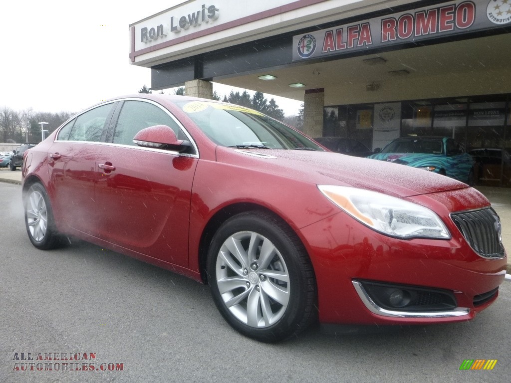 2014 Regal FWD - Crystal Red Tintcoat / Light Neutral photo #3